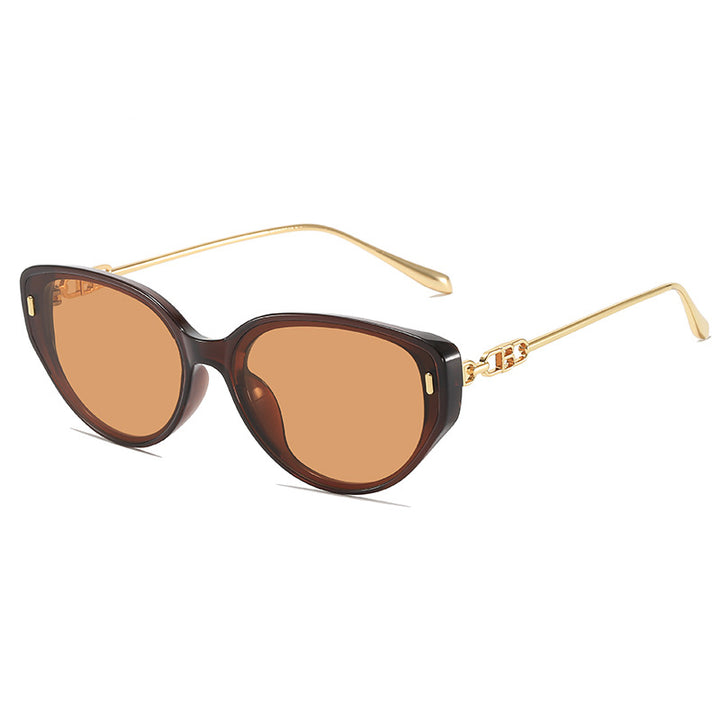 Glamorous Retro Cat Eye Sunglasses Bowlift