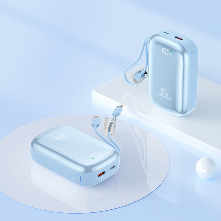 Portable power bank with fast ultra-charging function and intelligent charging technology Bowlift
