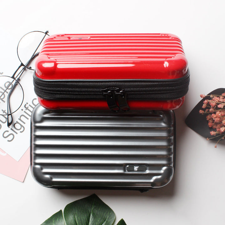 Unisex Slim Hard Shell Cosmetic Storage Case Bowlift