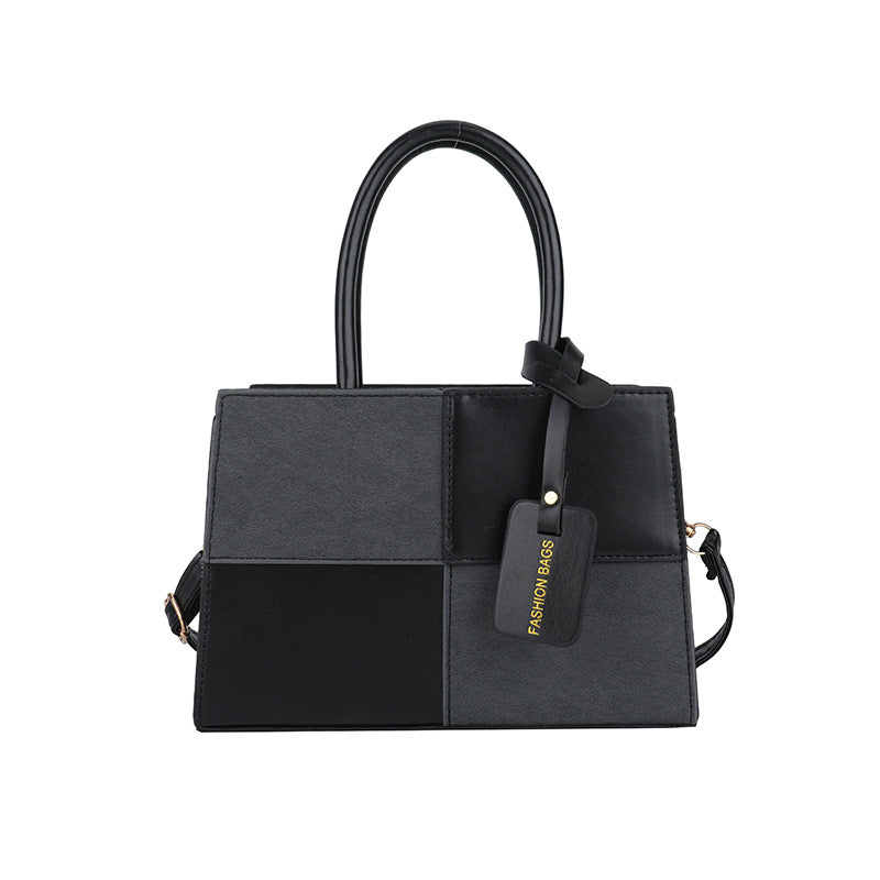 Geometric Structured Handbag Bowlift