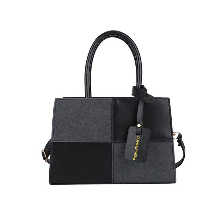 Geometric Structured Handbag Bowlift