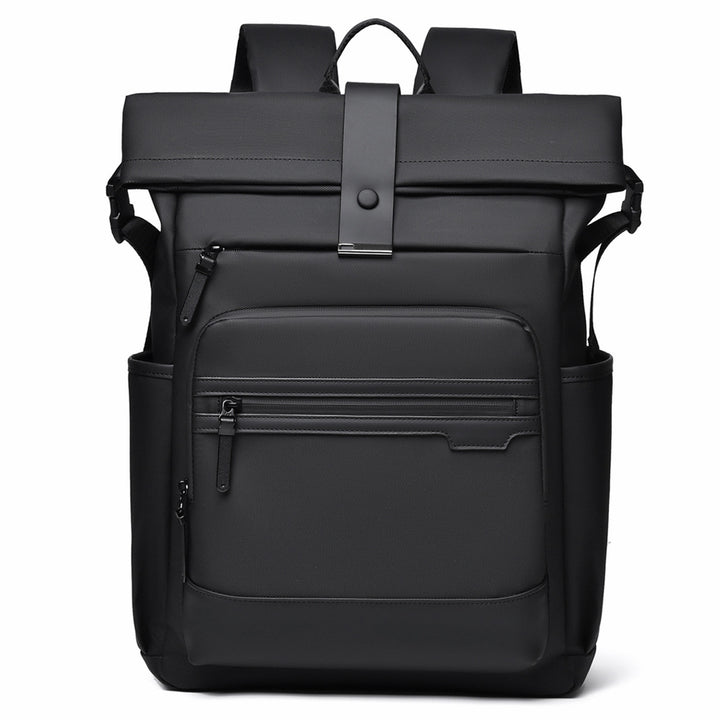 Roll-Top Waterproof Laptop Backpack Bowlift