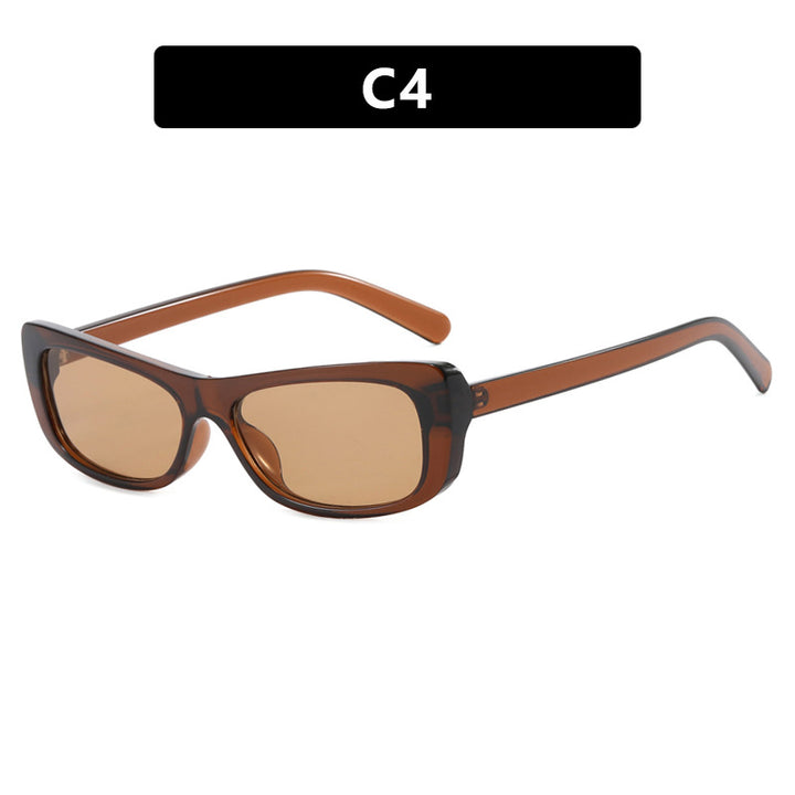 Ladies Trendy rectangular Sunglasses Bowlift