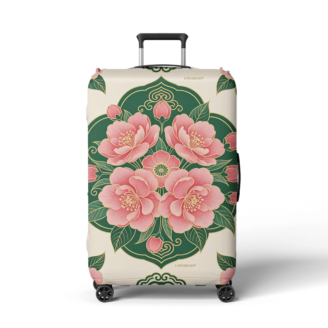 Women Hard Shell Suitcase in Elegant Bamboo Design Bowlift