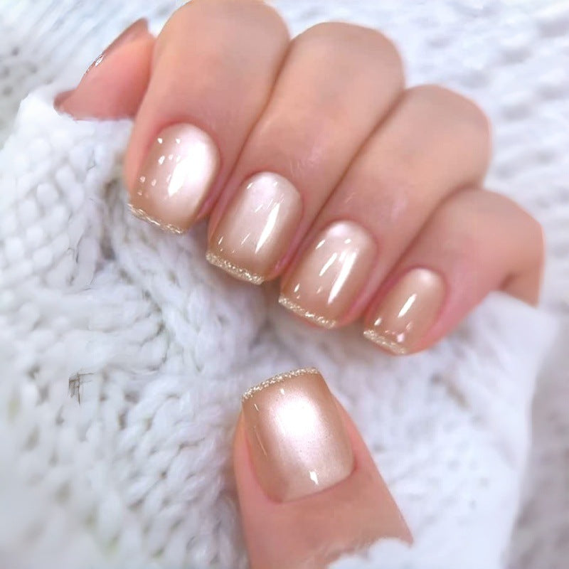 Premium Glossy Nail Art Press-On Nails Bowlift