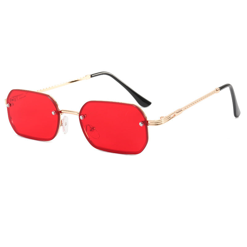 Women's stylish octagonal sunglasses with luxurious metal frame Bowlift