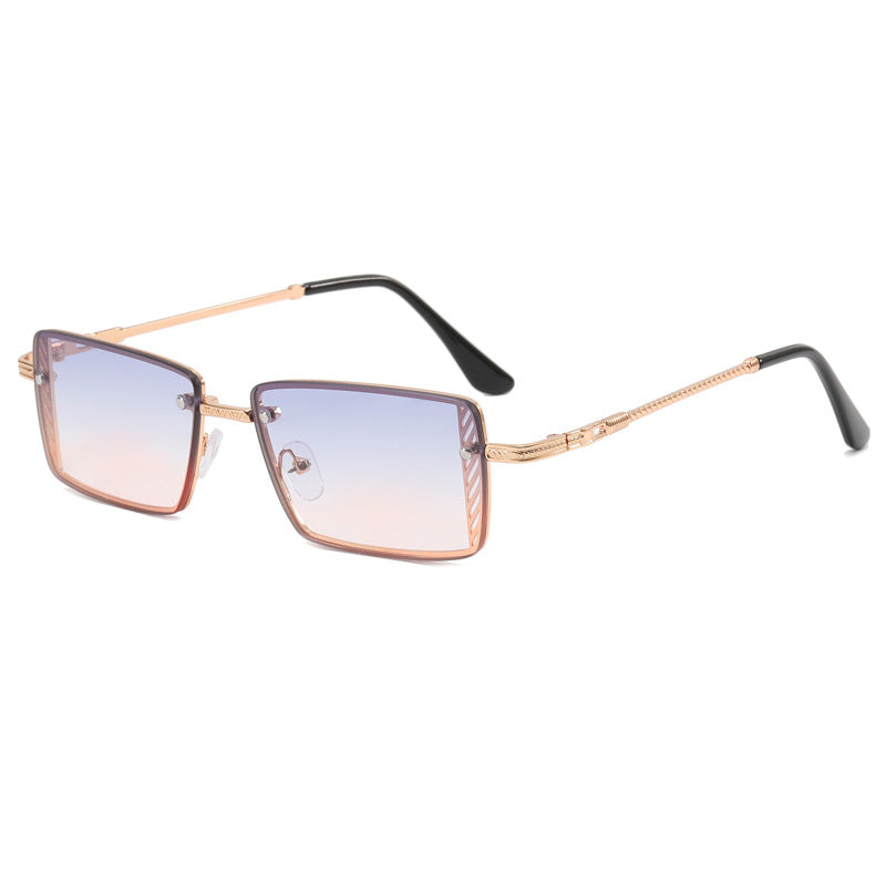 Ladies Elegant Square Sunglasses with Refined Frame Accents Bowlift