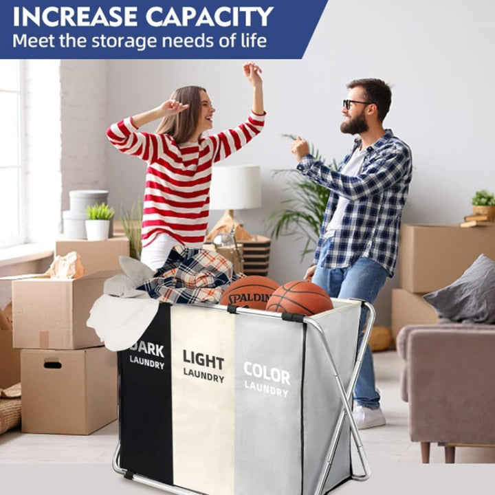 Sorted laundry basket Bowlift