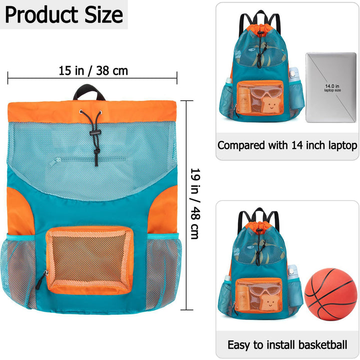Sporty Mesh Backpack Bowlift