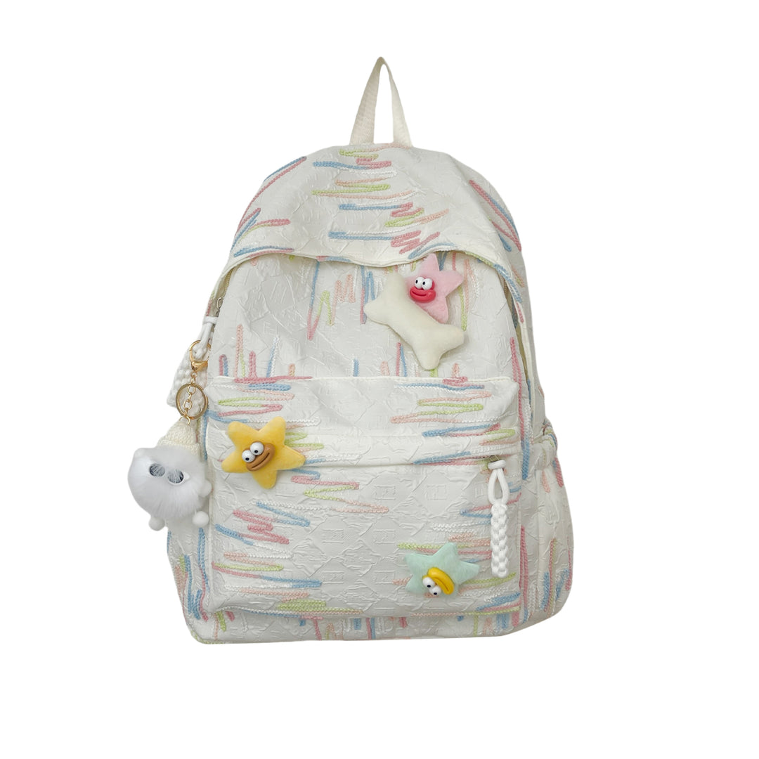 Decorative Plush Character Backpack Bowlift