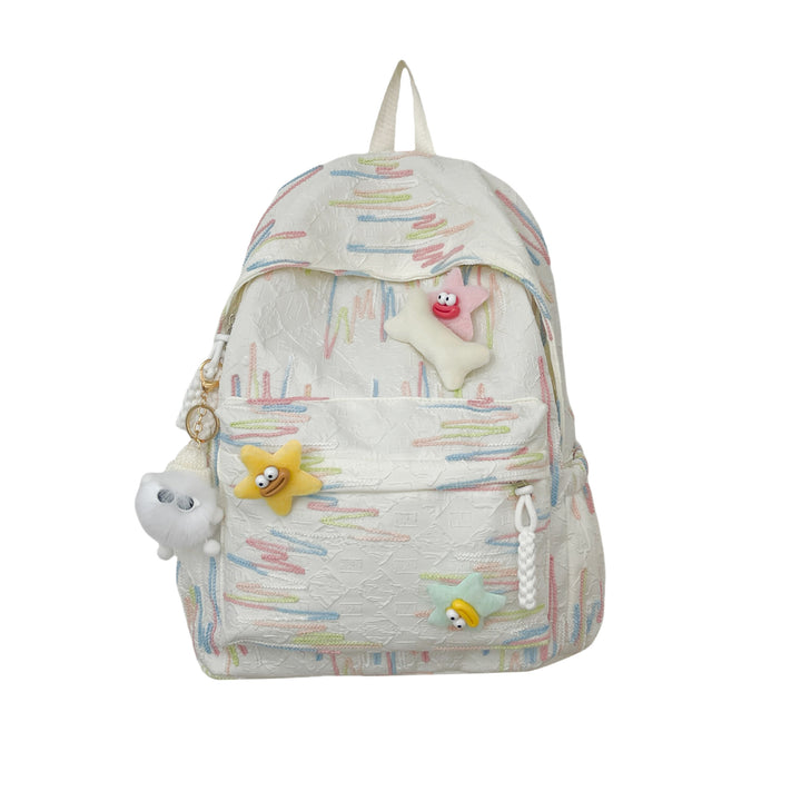Decorative Plush Character Backpack Bowlift