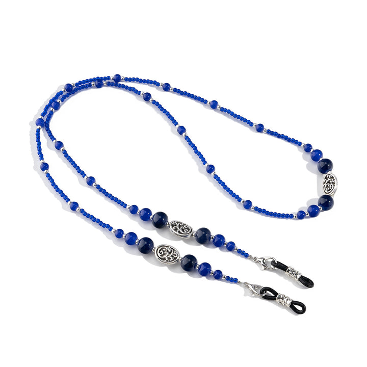 Elegant Beaded Eyewear Chain Bowlift
