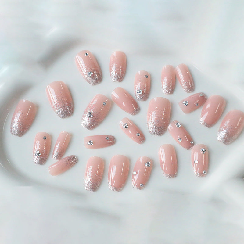 Elegant Crystal Decor Nail Art Bowlift