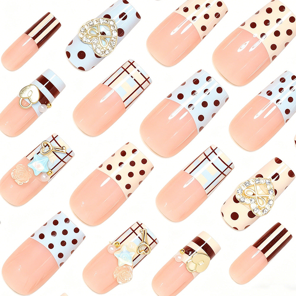 Decorative Press-On Nail Art Kit Bowlift