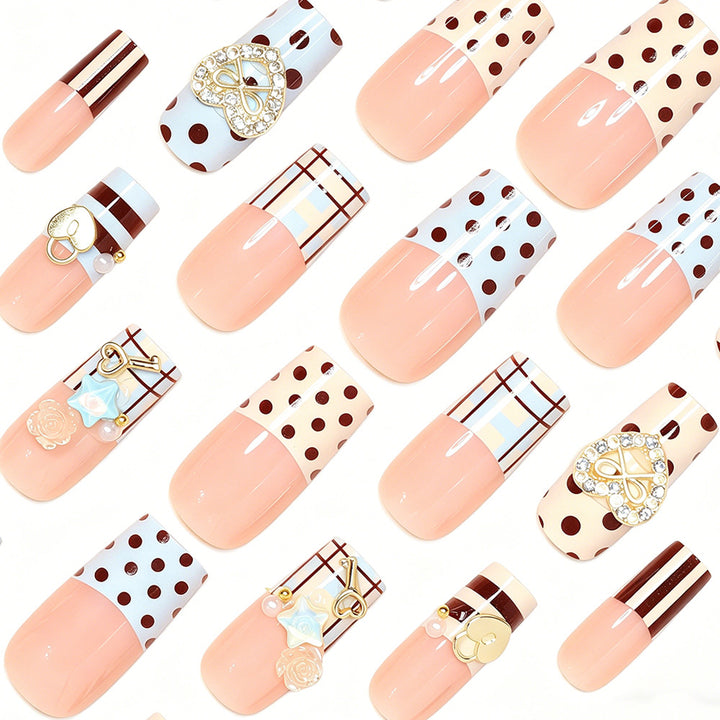 Decorative Press-On Nail Art Kit Bowlift