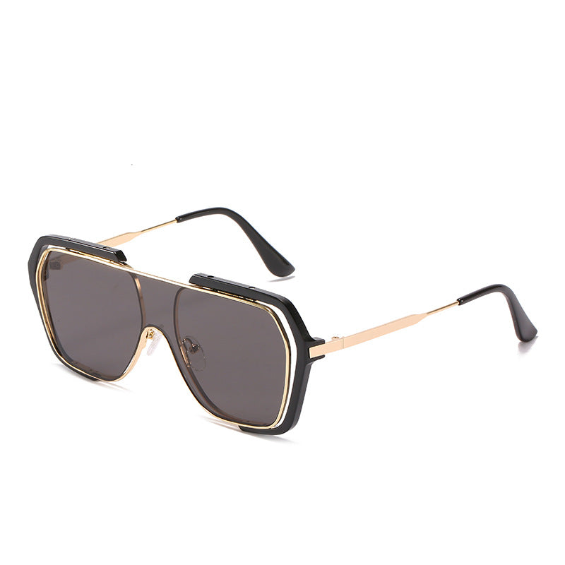 Statement Oversized Angular Sunglasses Bowlift