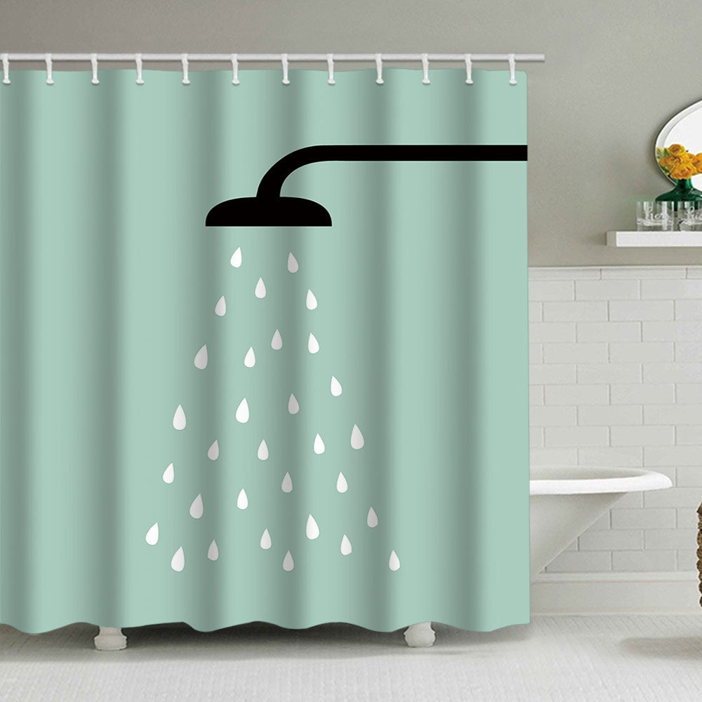 Shower Curtain Bowlift