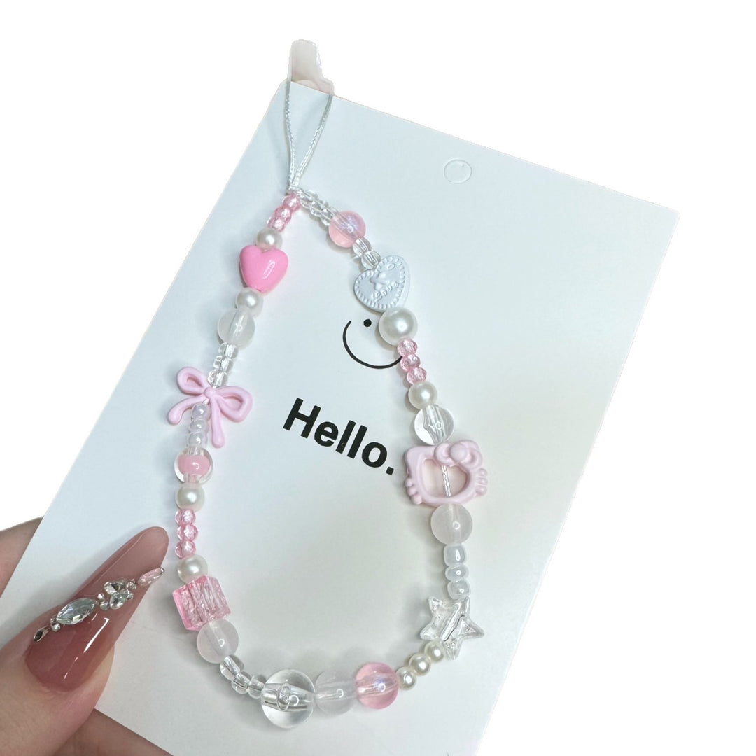 Charm Beaded Phone Necklace Bowlift