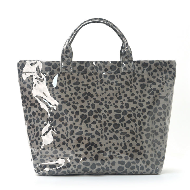 Beach bag with colorful check pattern and water-repellent coating Bowlift