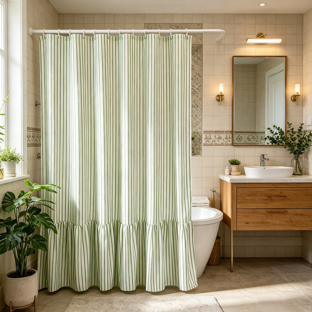 Shower Curtain Bowlift