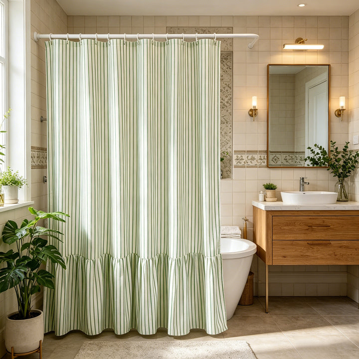 Shower Curtain Bowlift