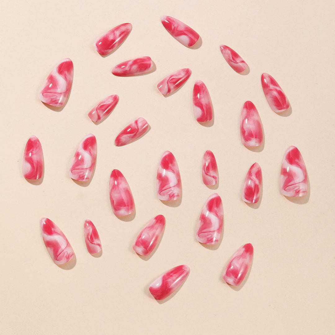 Marble Nail Art Design Bowlift