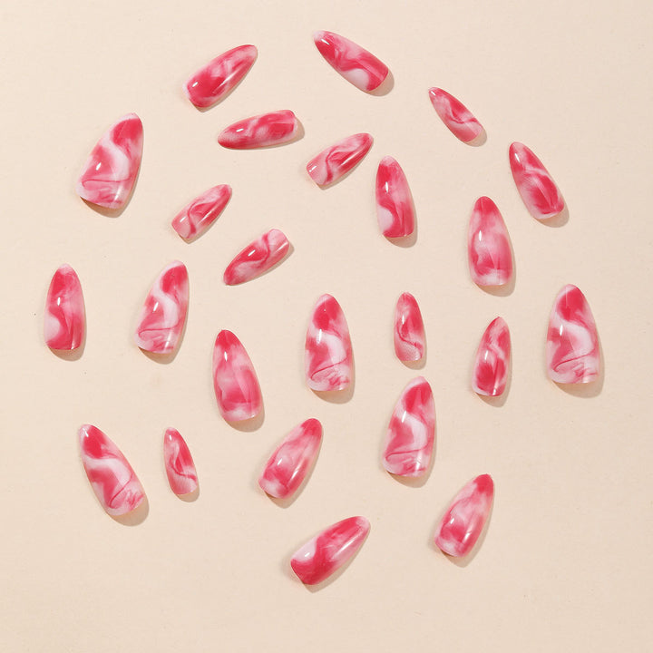Marble Nail Art Design Bowlift