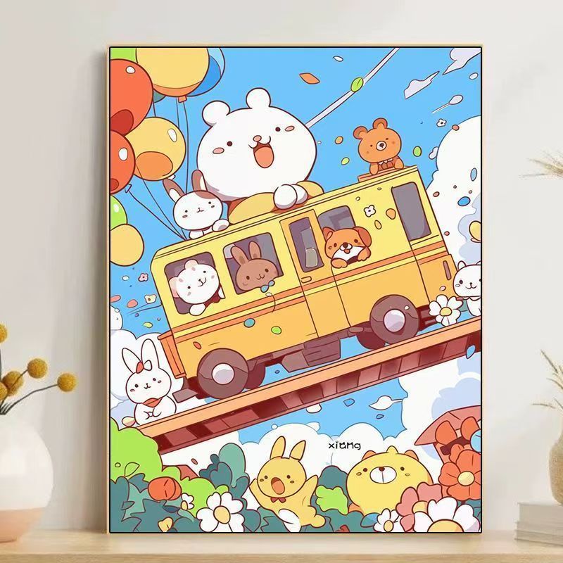 Cute Cartoon Dessert-Themed Wall Art Bowlift