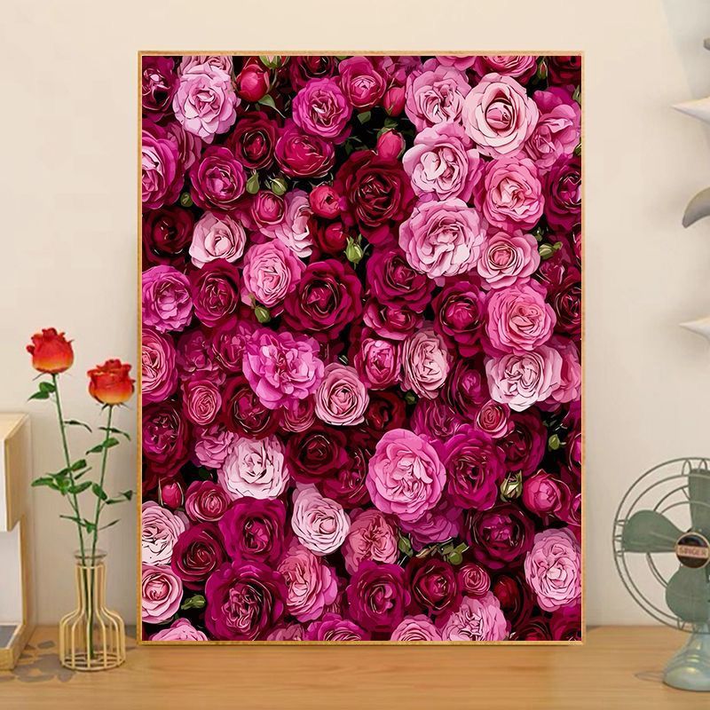 Floral Arrangement Canvas Art Bowlift