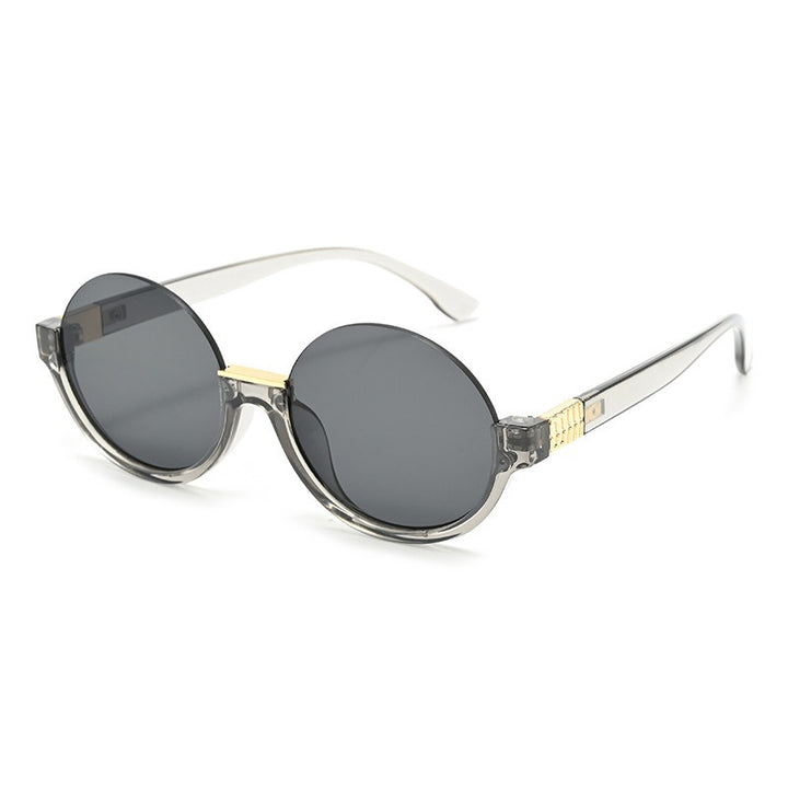 Women’s modern round sunglasses with elegant accents and UV protection Bowlift