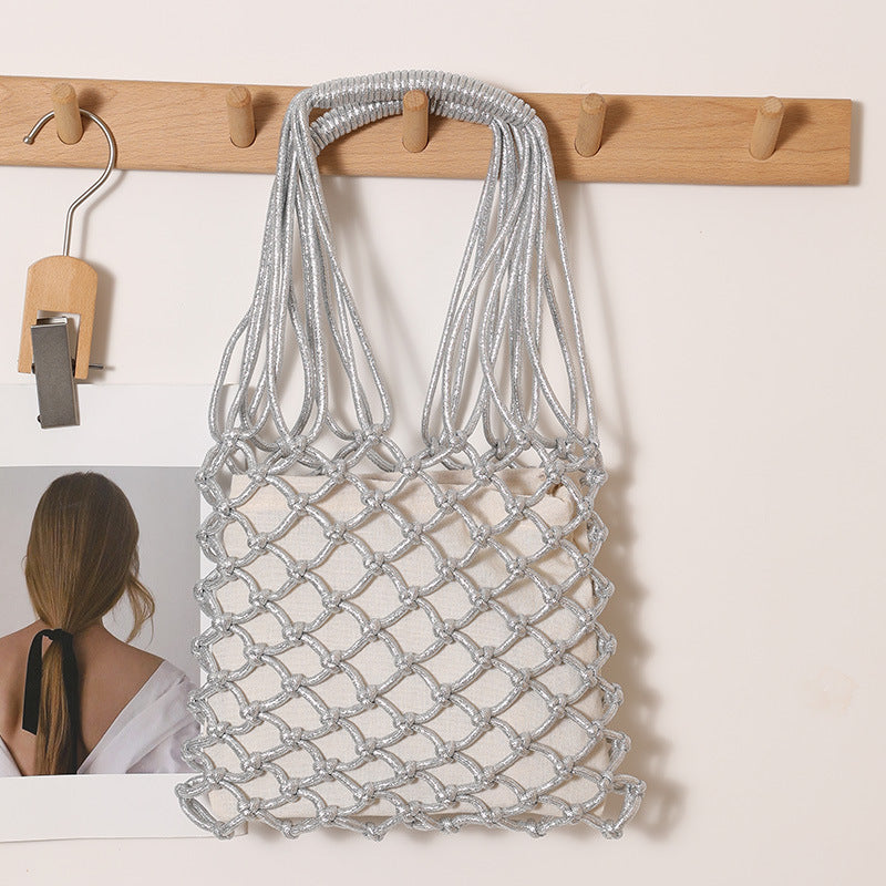 Elegant mesh tote bag with sturdy handles Bowlift