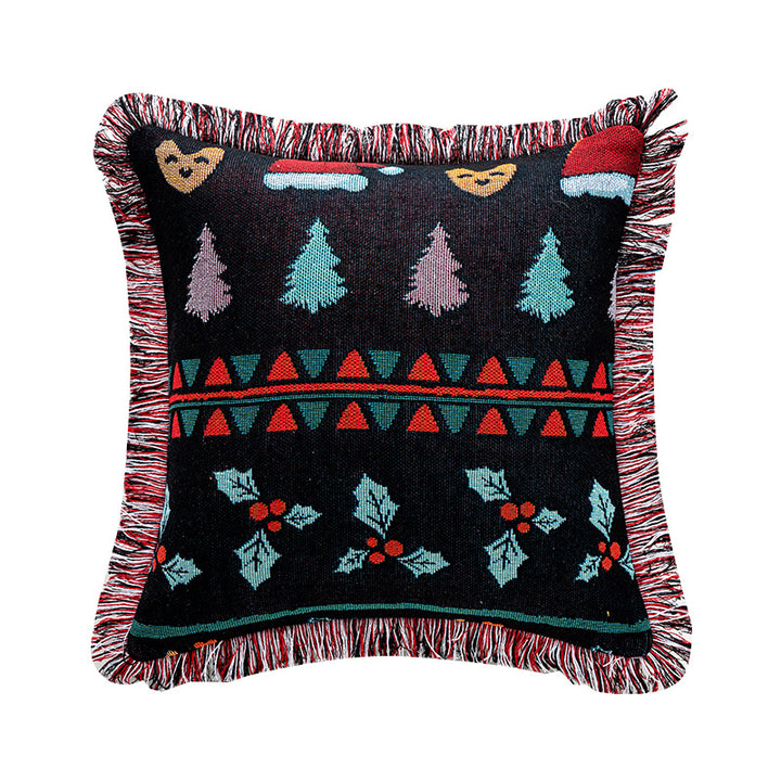 Scenic Nature-Themed Decorative Pillow