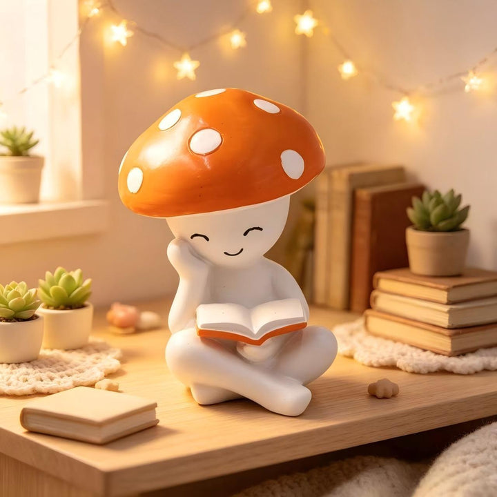 Decorative figure with mushroom hat Bowlift