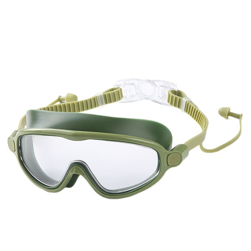 Comfortable swimming mask with anti-fog coating Bowlift