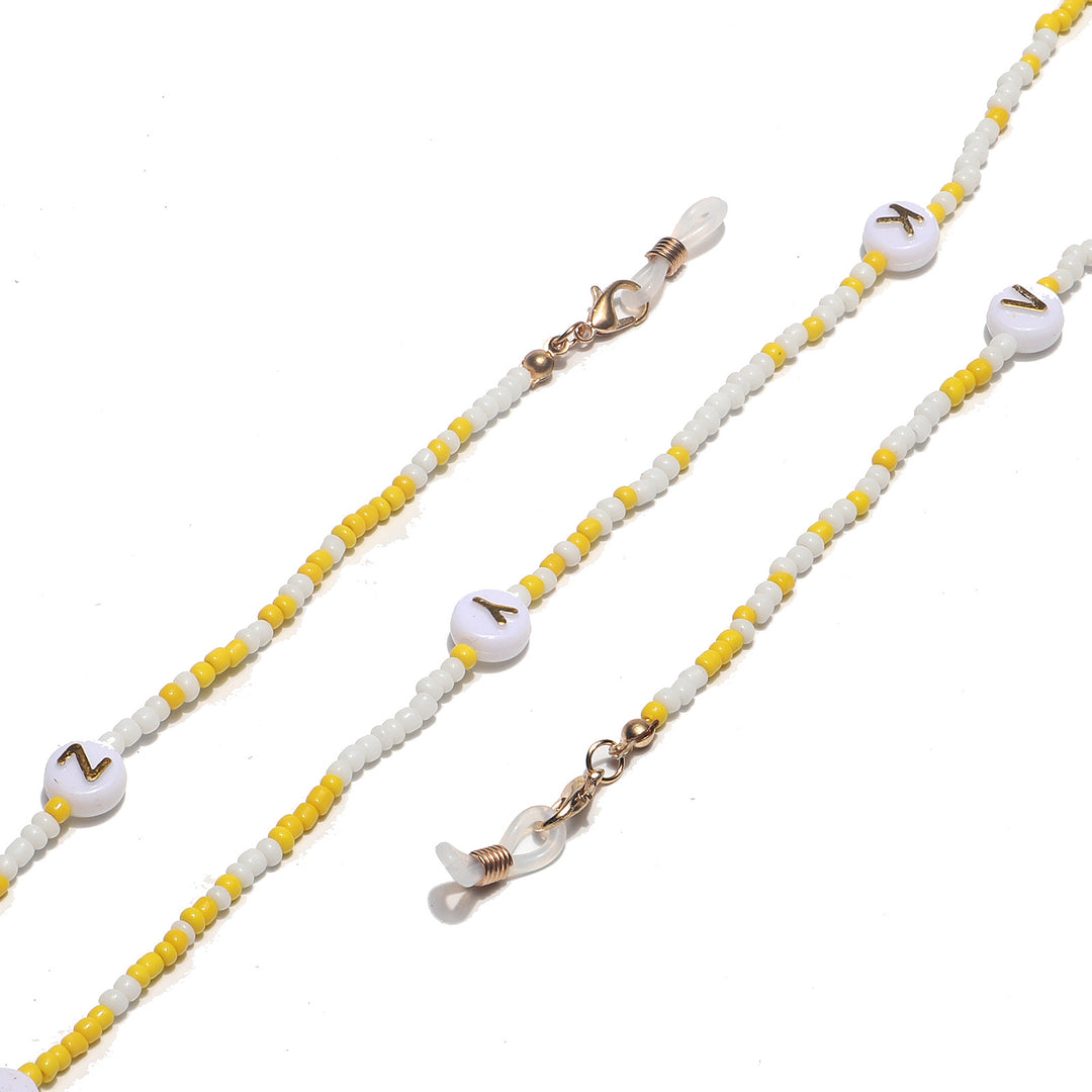 Colorful Beaded Eyewear Chain Bowlift