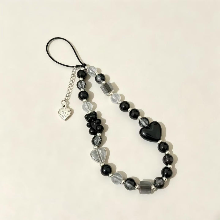 Heart-Themed Beaded Necklace Bowlift