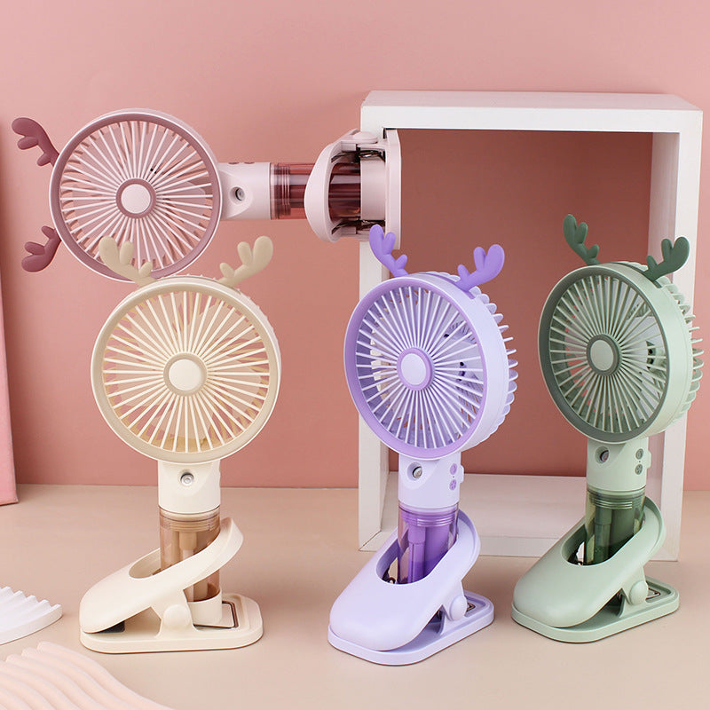 Portable Mini USB Fan with Water Tank Bowlift