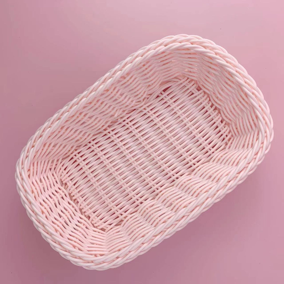 Decorative Woven Storage Tray Bowlift