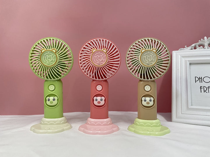 Unisex Kawaii Hand Fan Bowlift
