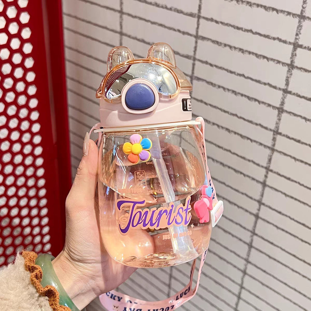 Women Playful BPA-free Drinking Bottle with Unique Design Bowlift