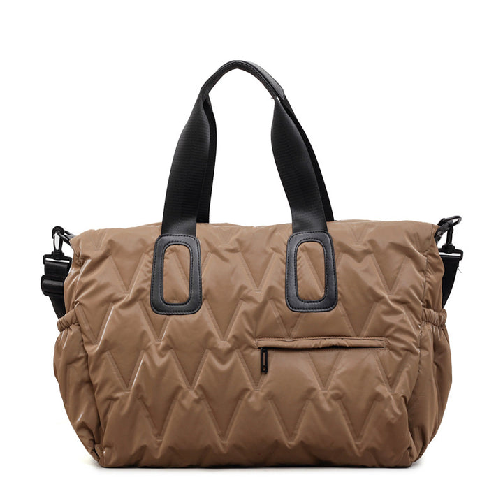 Quilted Lightweight Weekender Bag