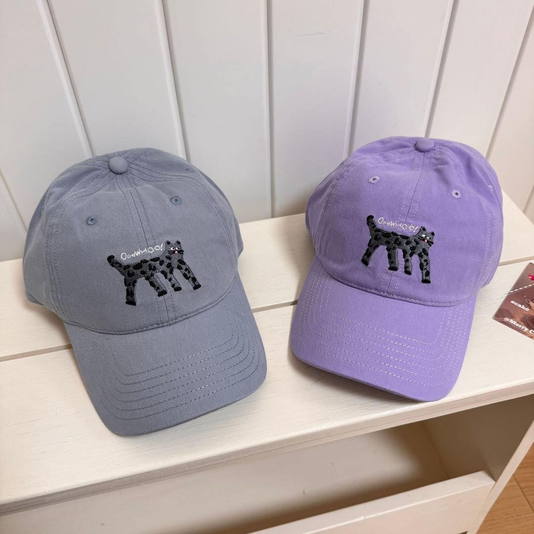 Women's Cute Graphic Embroidered Baseball Cap Bowlift