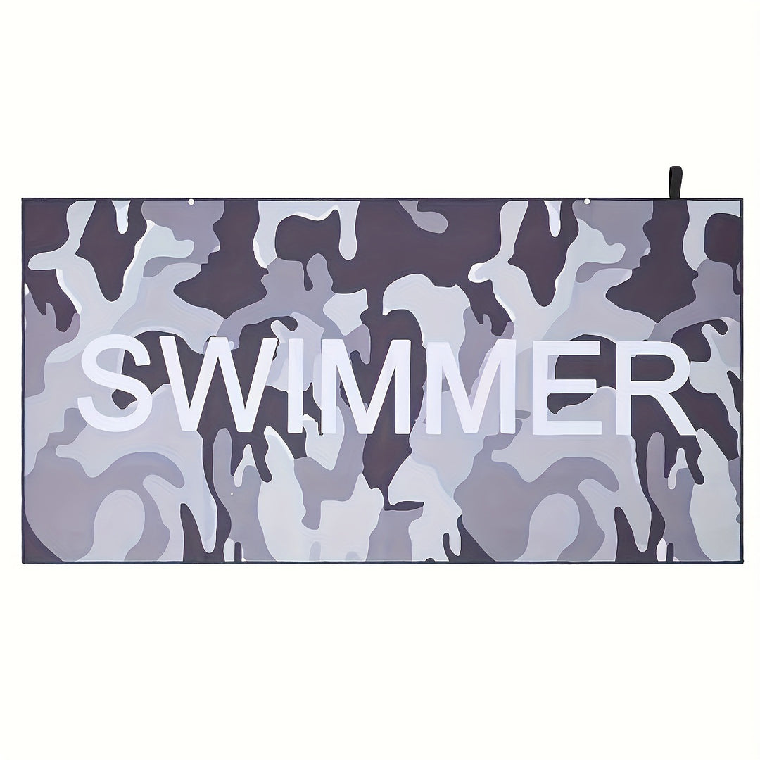 Women's beach blanket with colorful surf design Bowlift