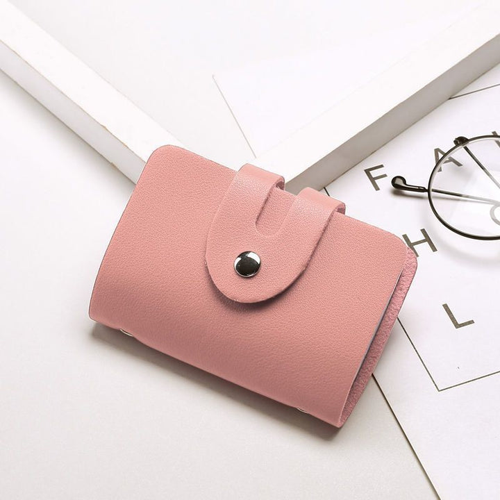 Premium Genuine Leather Card Holder Bowlift