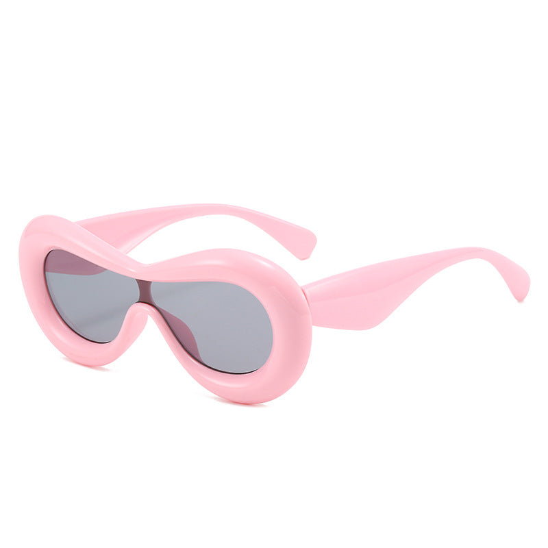 Women's futuristic eye mask sunglasses Bowlift