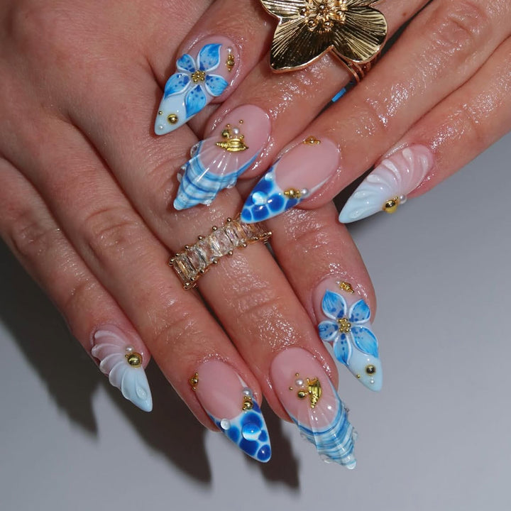 Acrylic Nail Set Bowlift