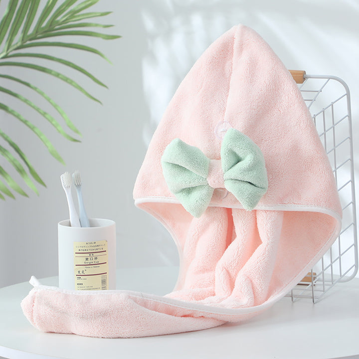Women Hooded Towel Bowlift