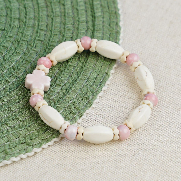 Heart-Shaped Beaded Bracelet Bowlift