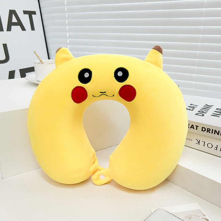 Women's Neck Support Pillow with Playful Design Bowlift