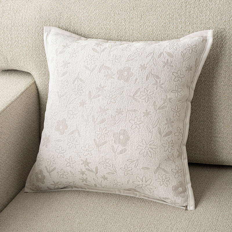 Flower Pattern Decorative Cushion